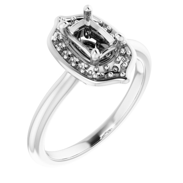 Halo-Style Engagement Ring