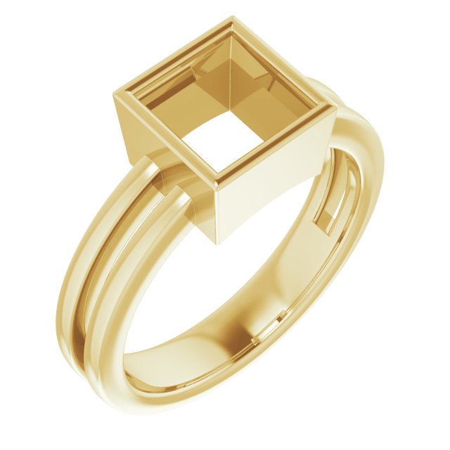 Bezel-Set Solitaire Ring