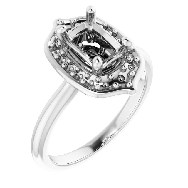 Halo-Style Engagement Ring