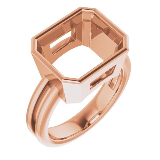 Bezel-Set Solitaire Ring