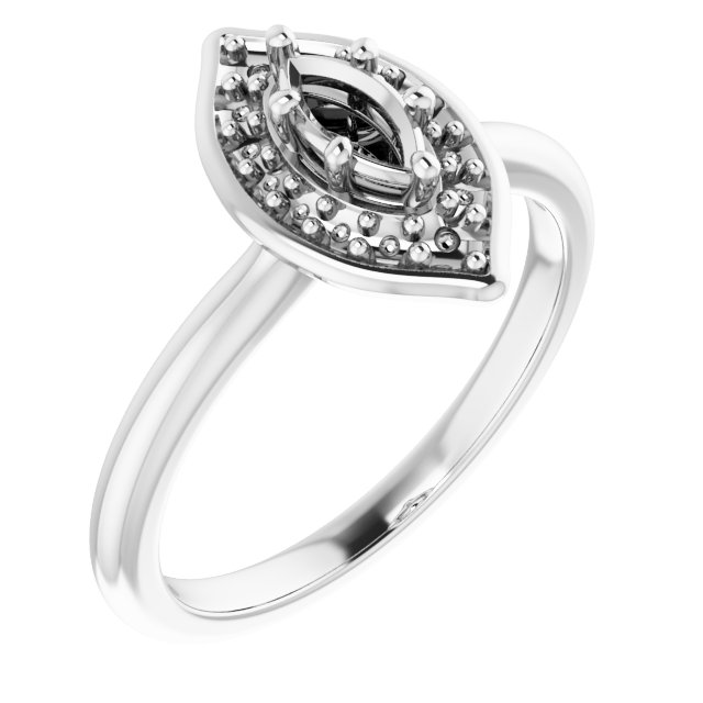 Halo-Style Engagement Ring