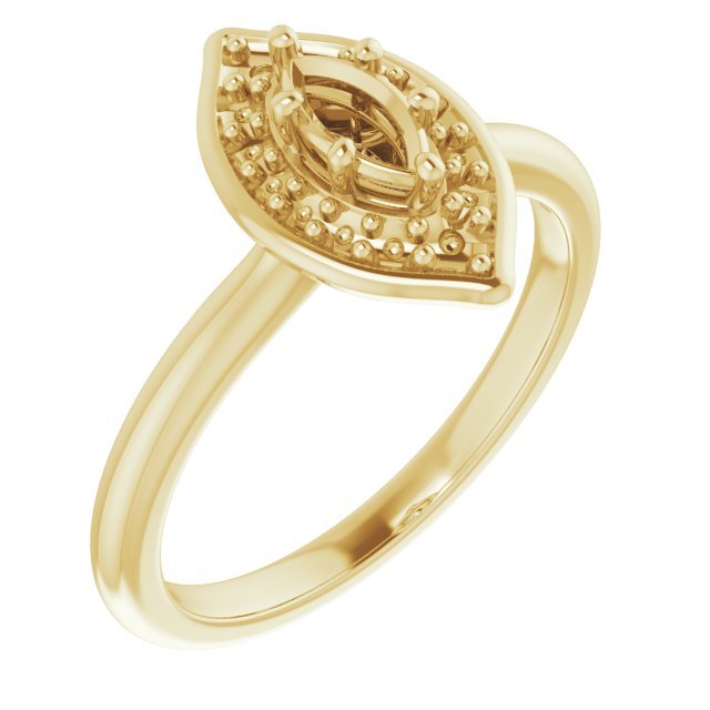 14k Yellow Gold