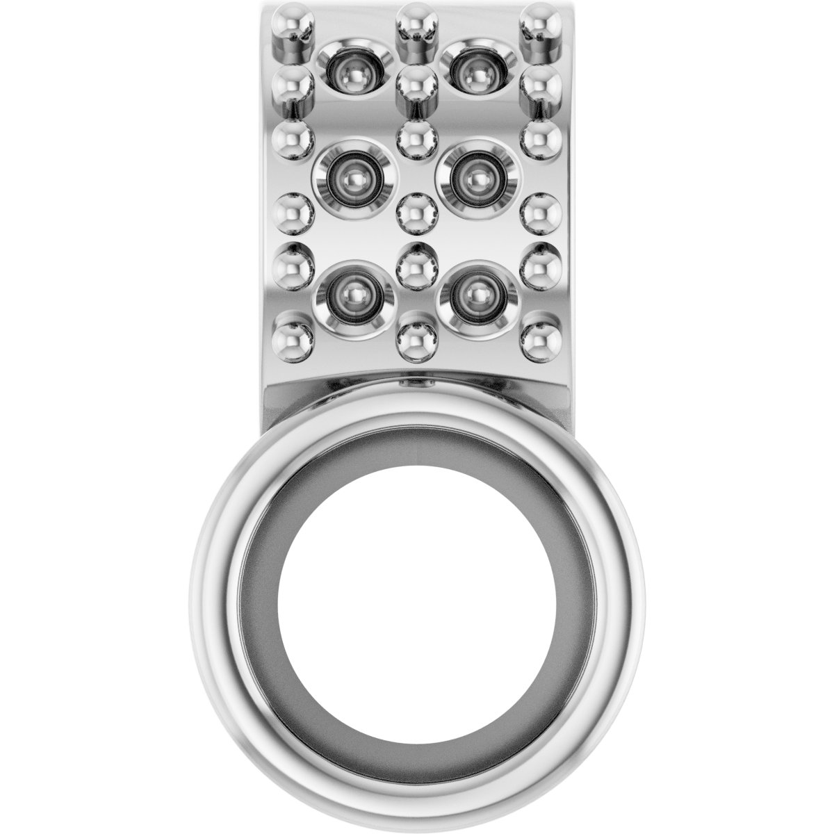 Accented Bezel-Set Pendant