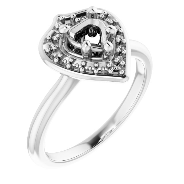 Halo-Style Engagement Ring