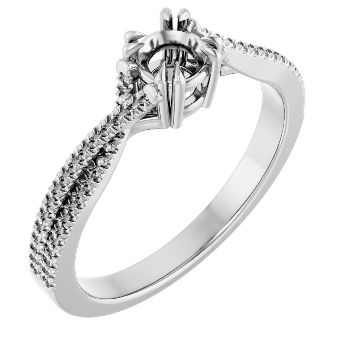 18k White Gold
