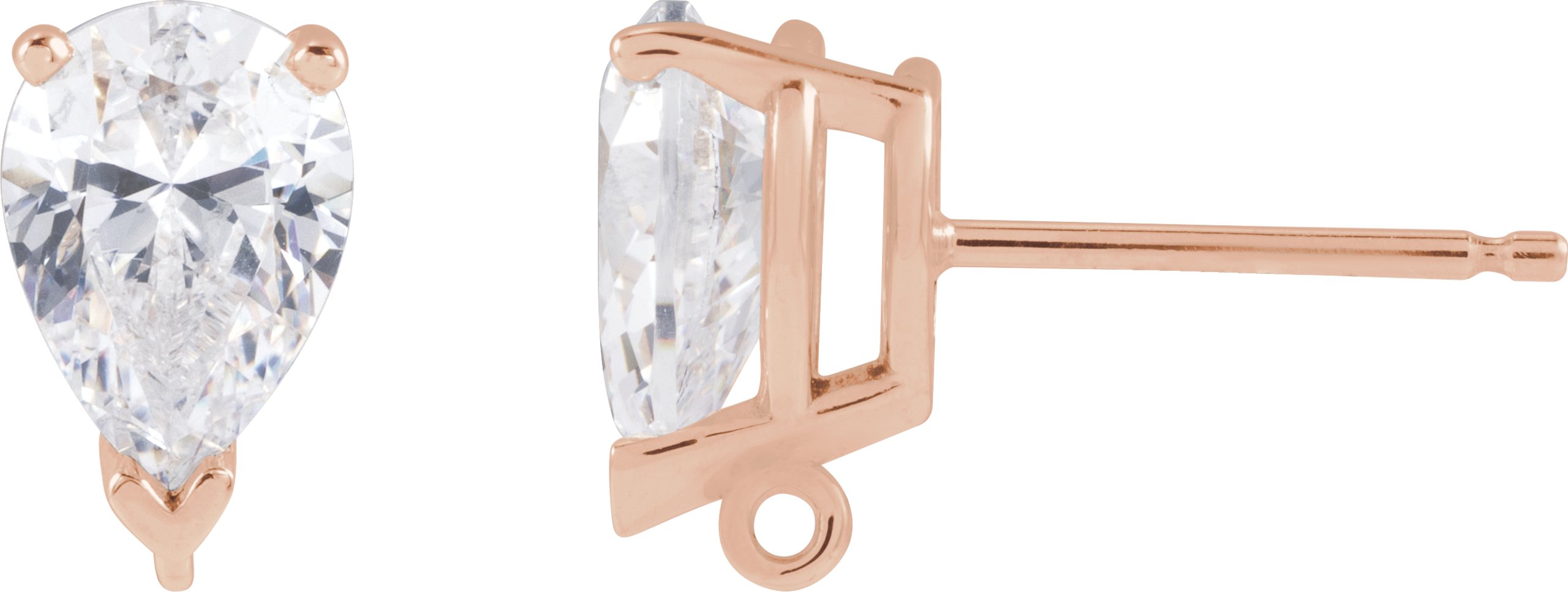 Basket Stud Earring Top
