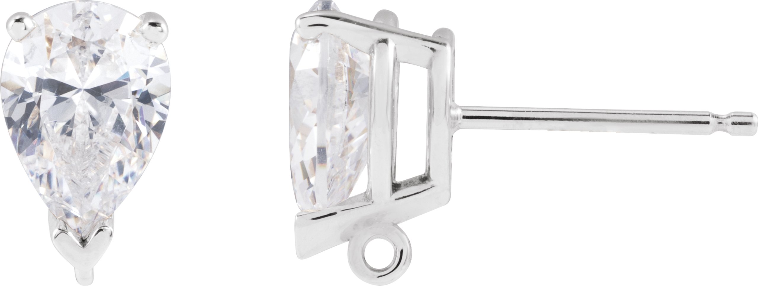 Basket Stud Earring Top