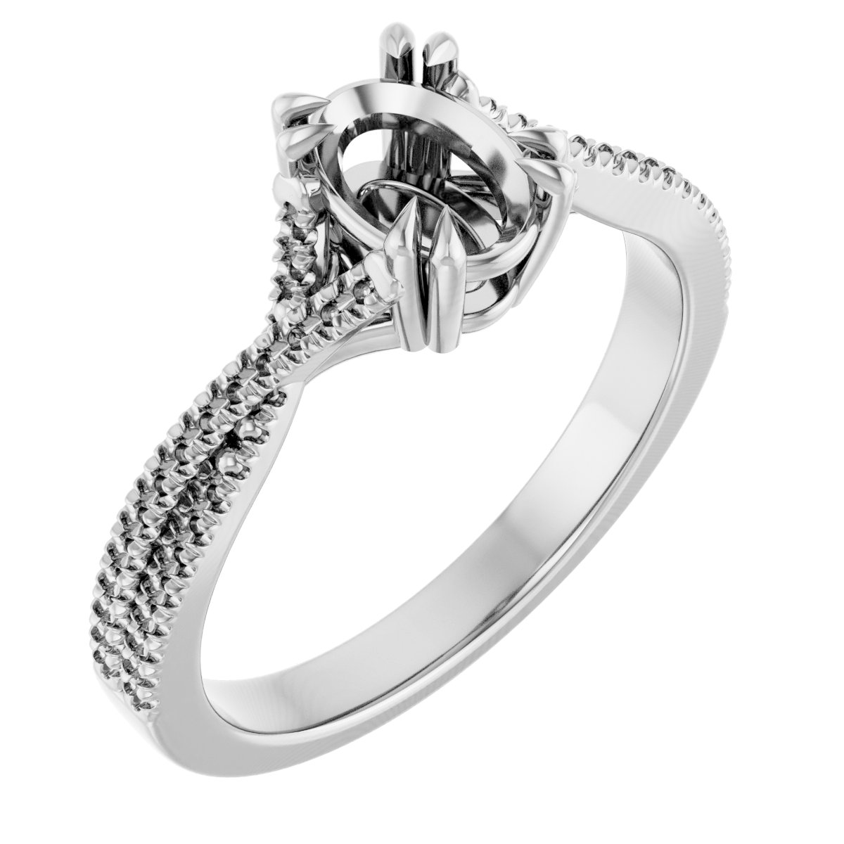 14k White Gold