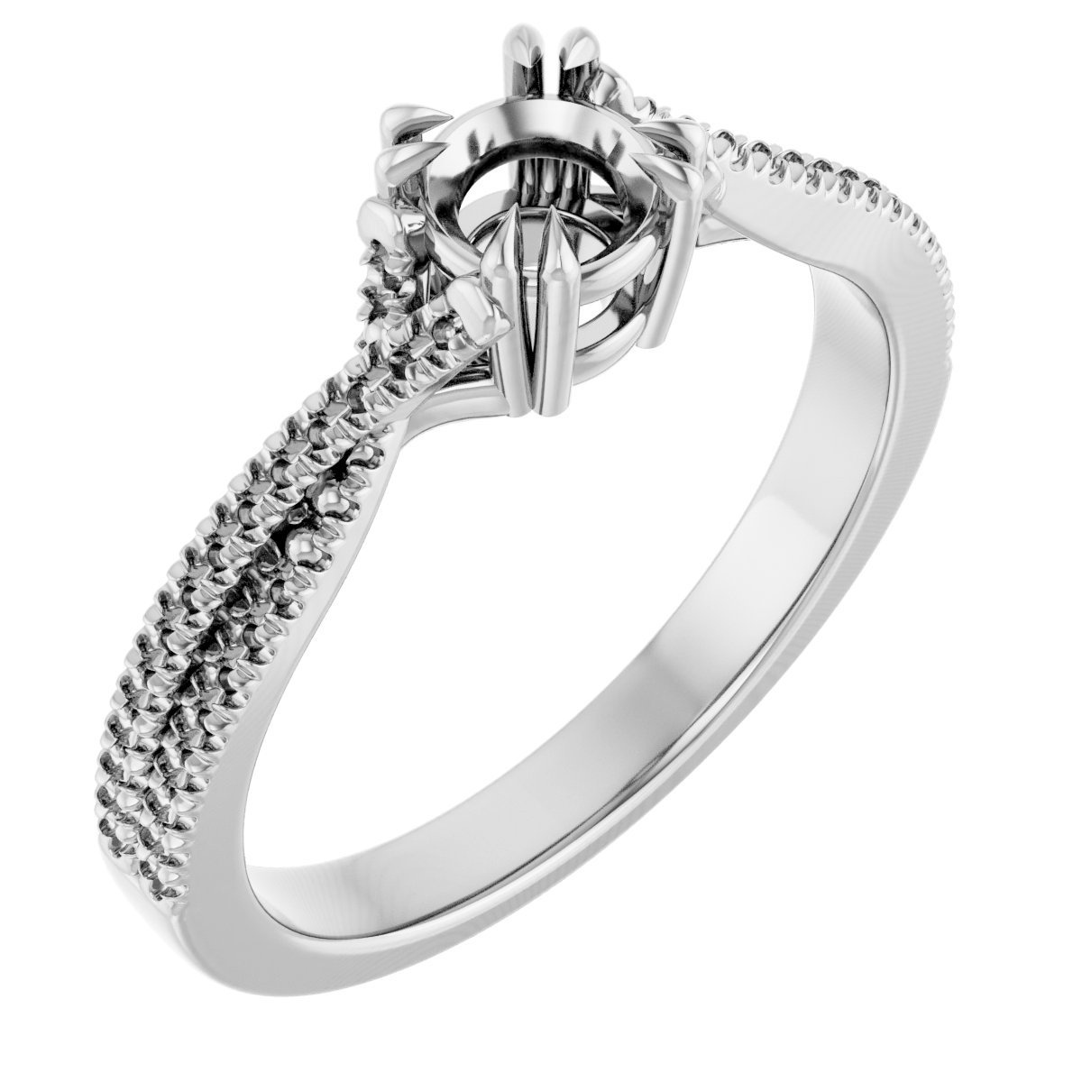 14k White Gold
