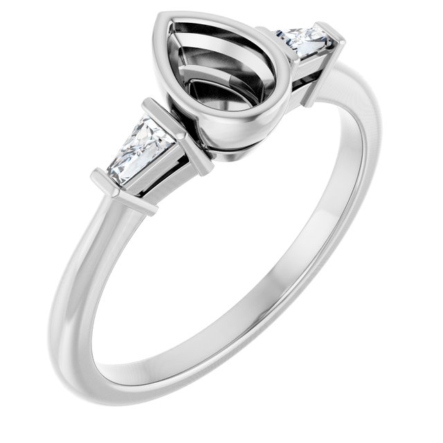 14k White Gold