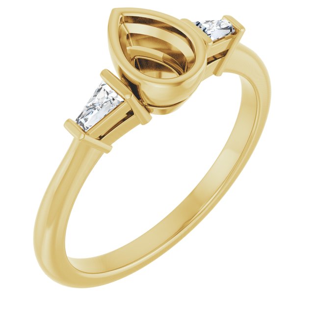 14k Yellow Gold