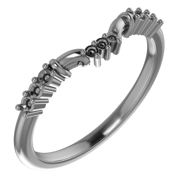 Band Mounting for 6 mm Square Ring