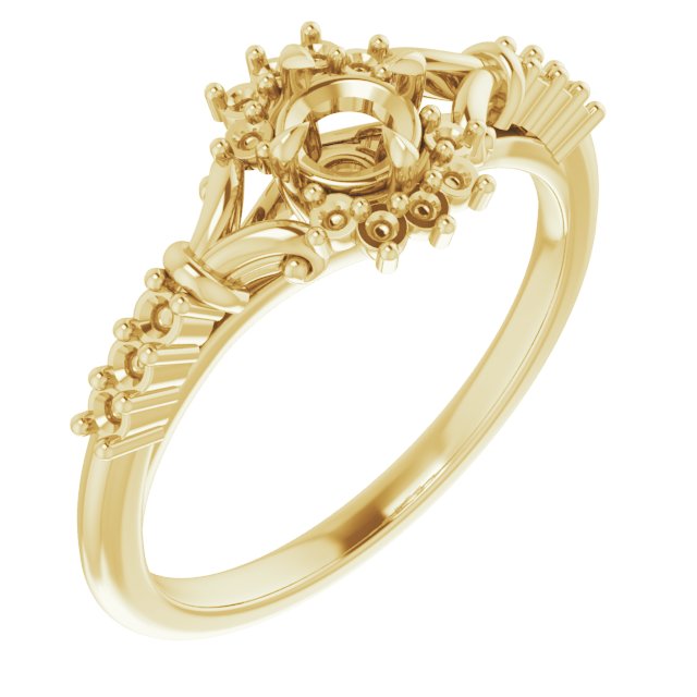 14k Yellow Gold