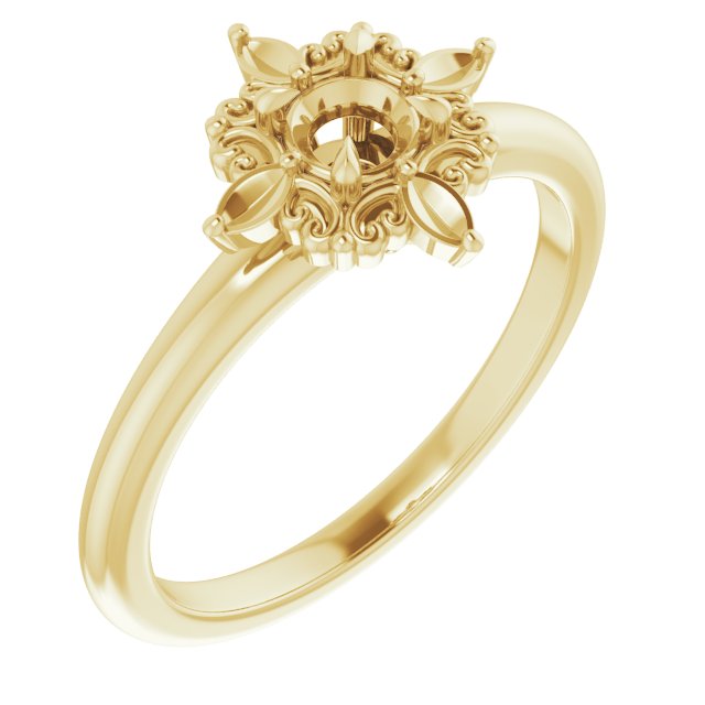 14k Yellow Gold