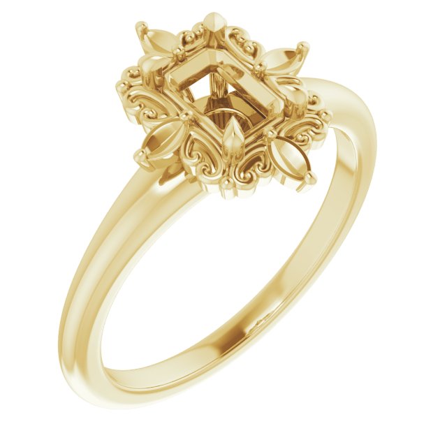 14k Yellow Gold