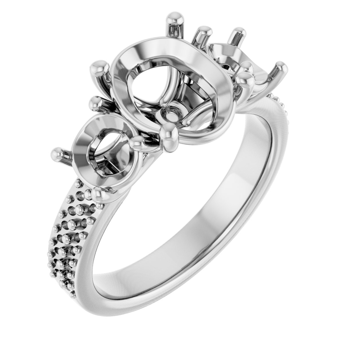 Three-Stone Engagement Ring
