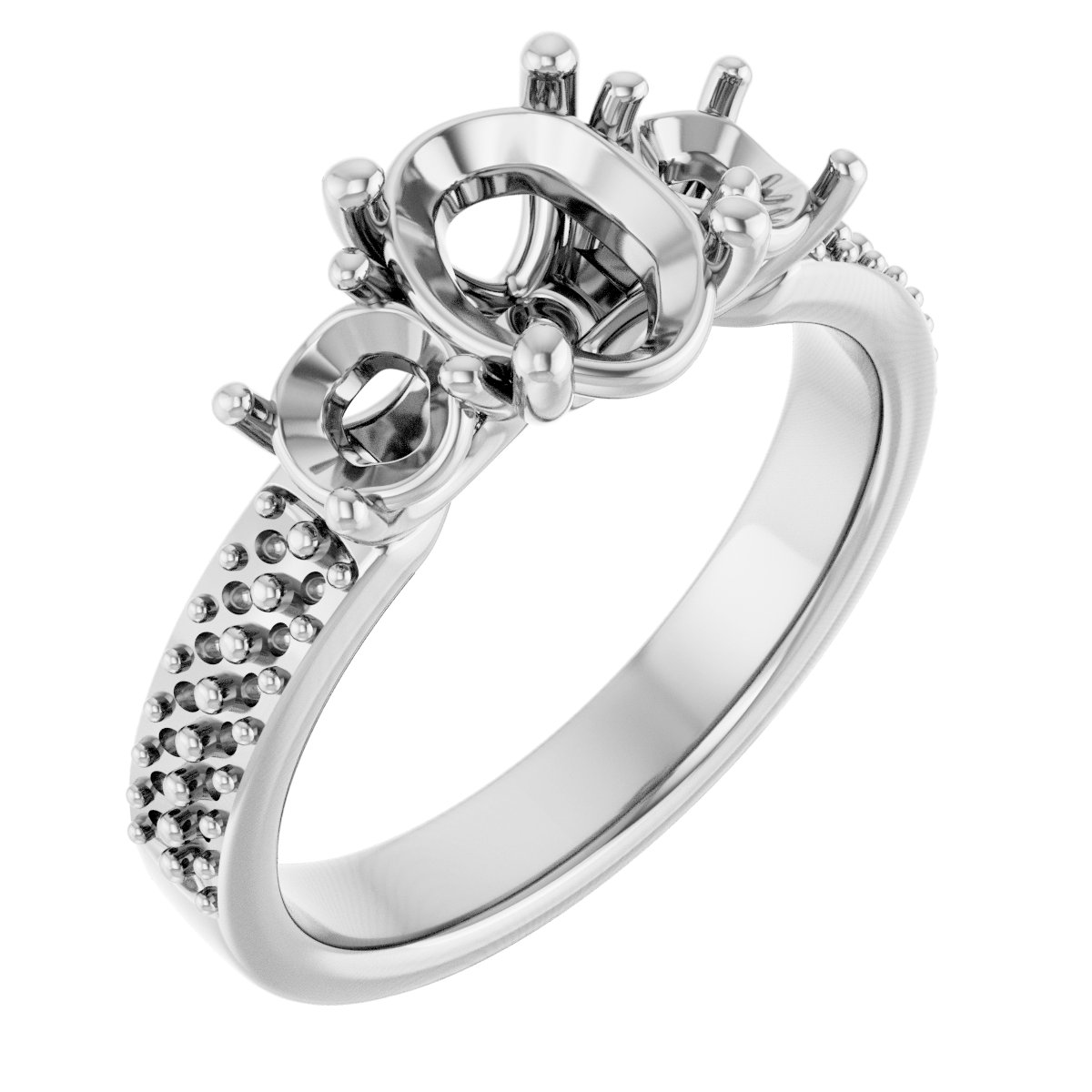 Three-Stone Engagement Ring