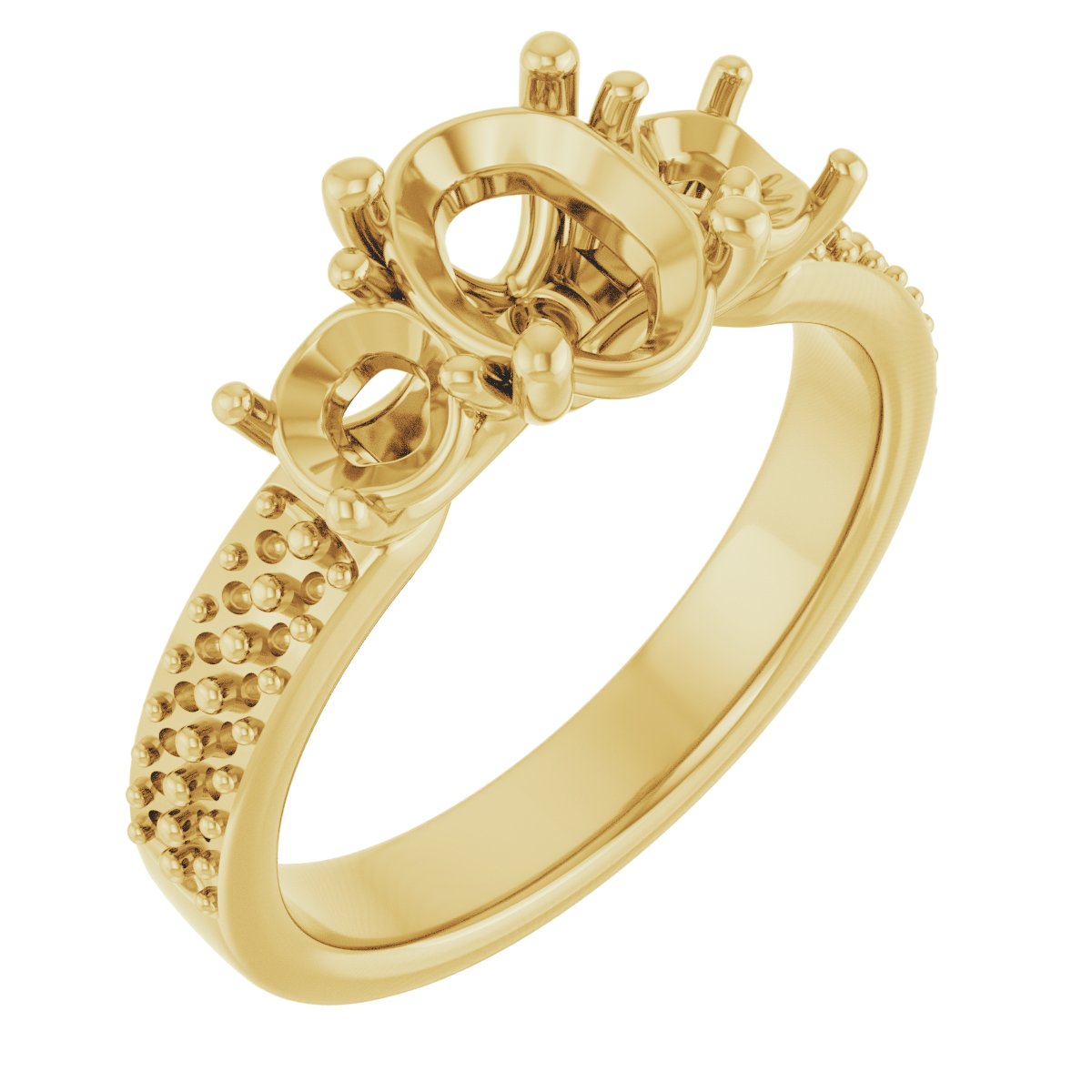 Three-Stone Engagement Ring