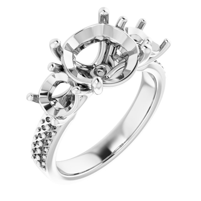 Three-Stone Engagement Ring