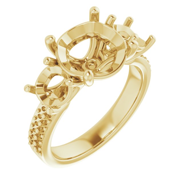 Three-Stone Engagement Ring