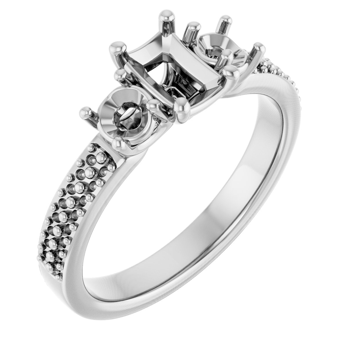 Three-Stone Engagement Ring