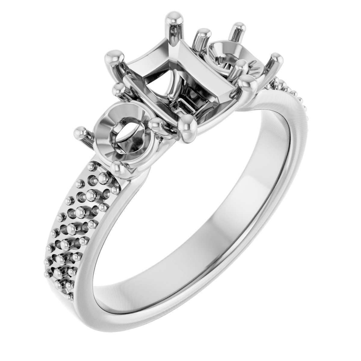 Three-Stone Engagement Ring