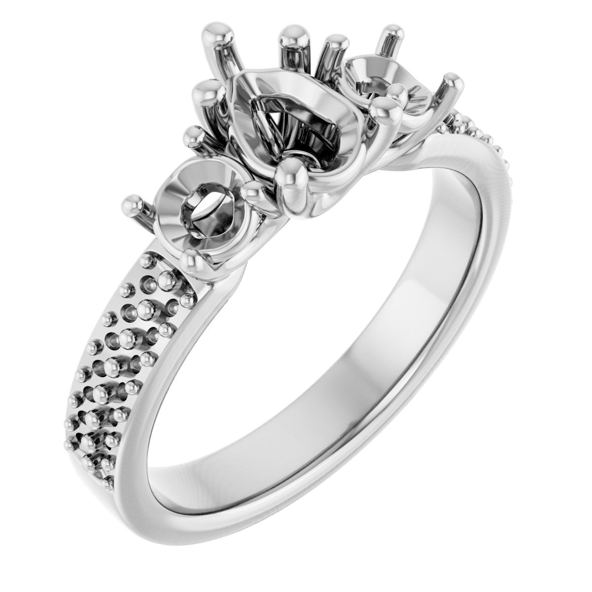 Three-Stone Engagement Ring