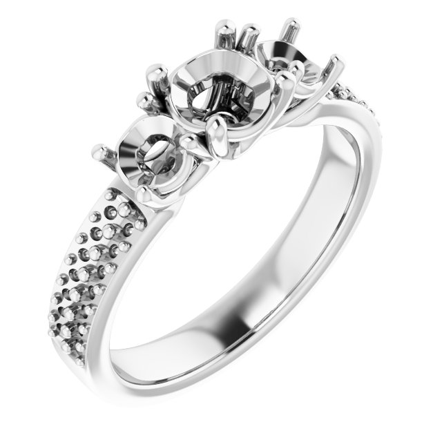 Three-Stone Engagement Ring