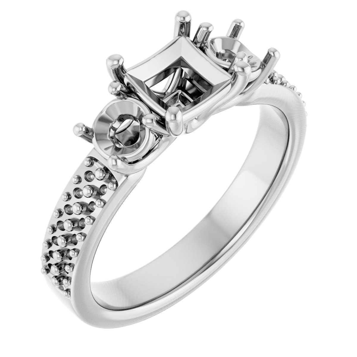 Three-Stone Engagement Ring