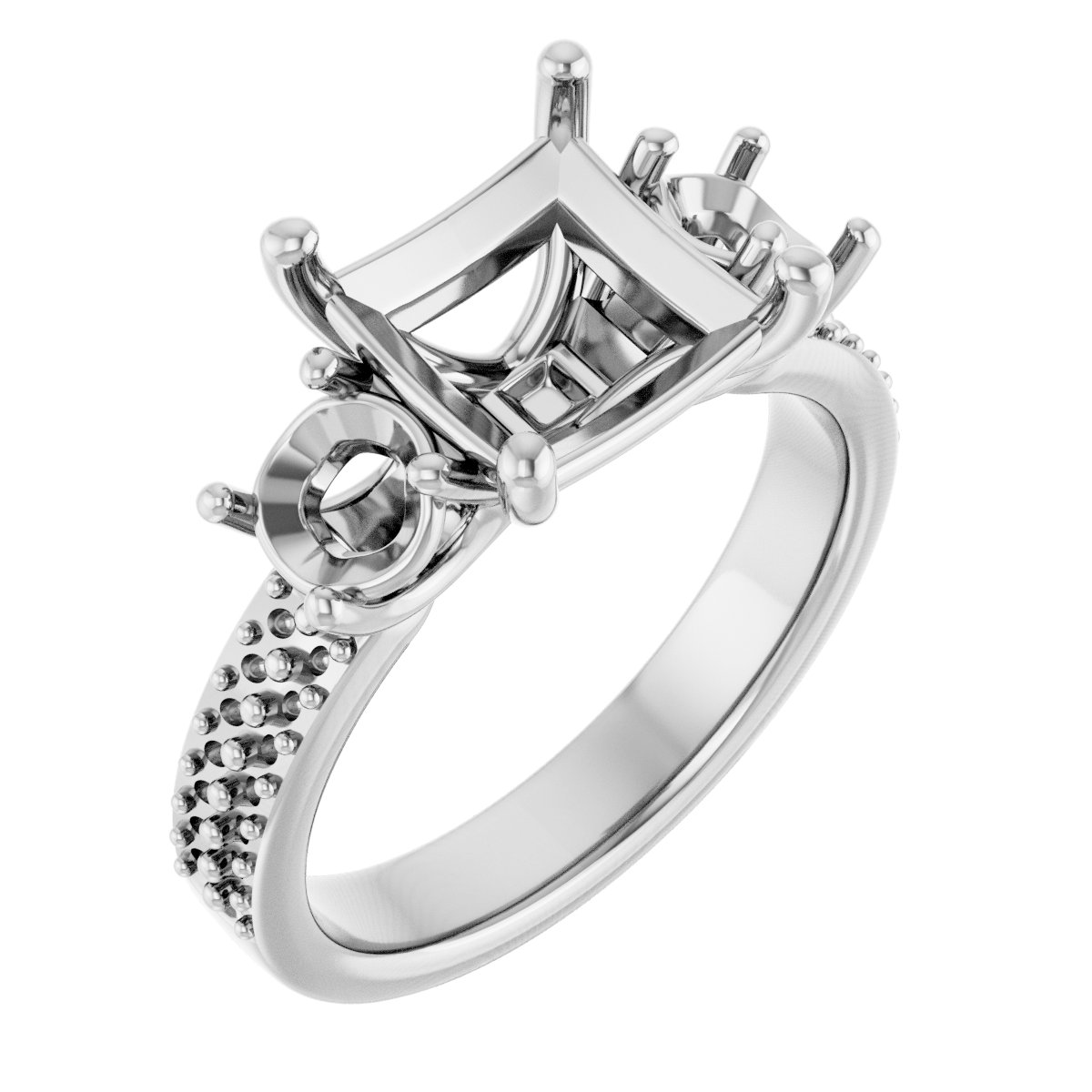 Three-Stone Engagement Ring