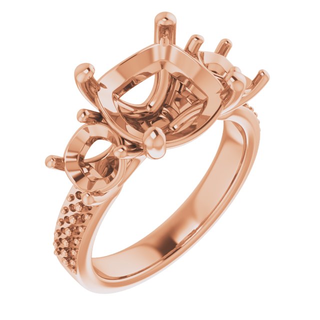Three-Stone Engagement Ring