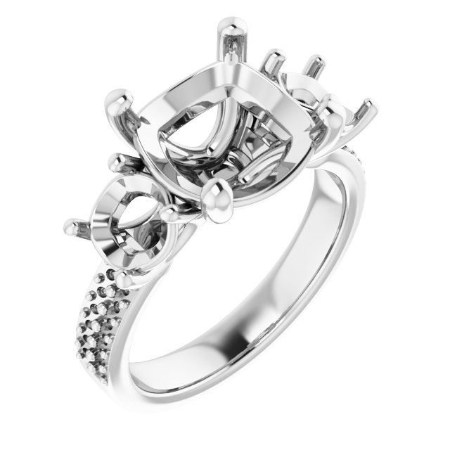 Three-Stone Engagement Ring