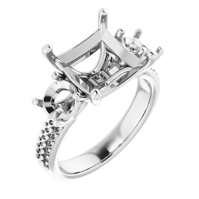 Three-Stone Engagement Ring