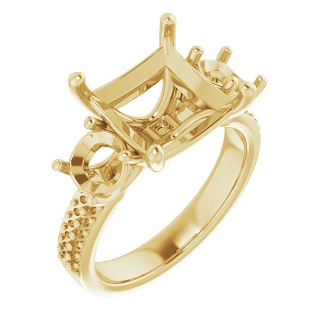 Three-Stone Engagement Ring