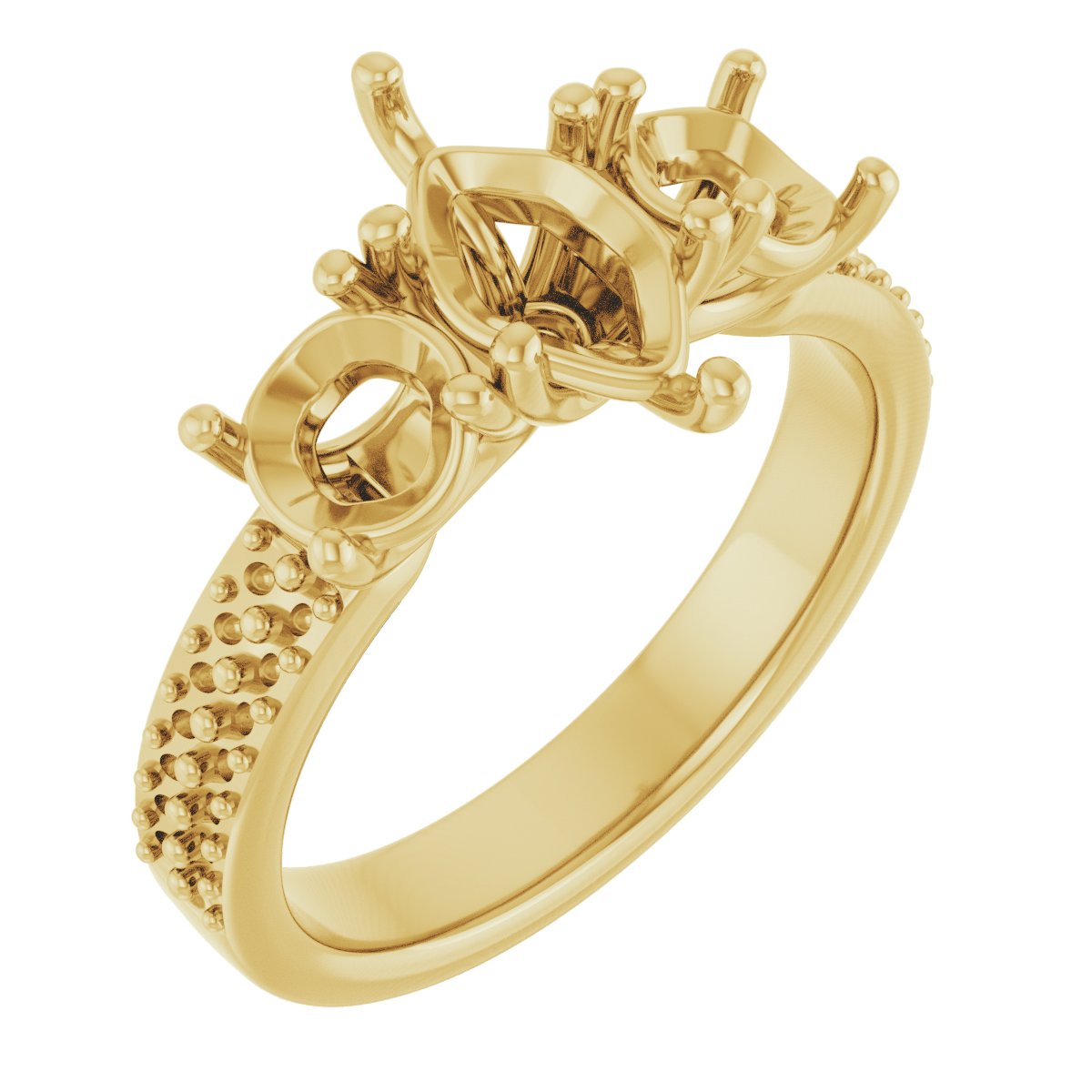 Three-Stone Engagement Ring