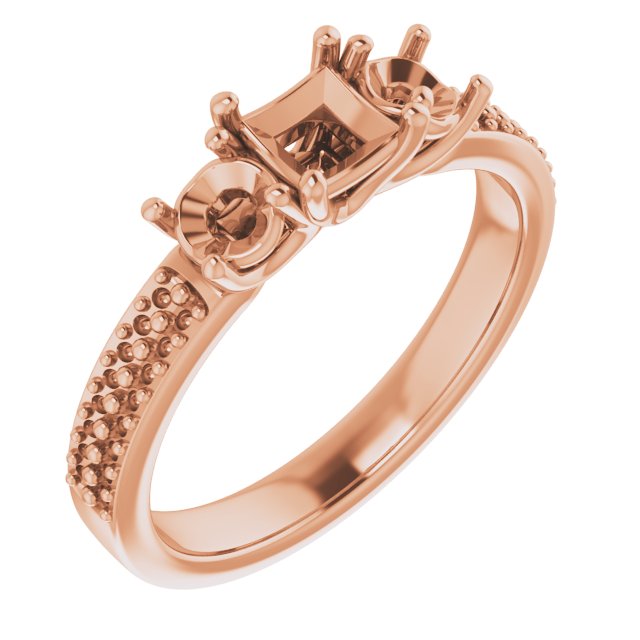 Three-Stone Engagement Ring