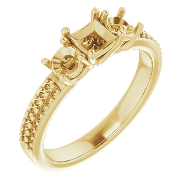 Three-Stone Engagement Ring