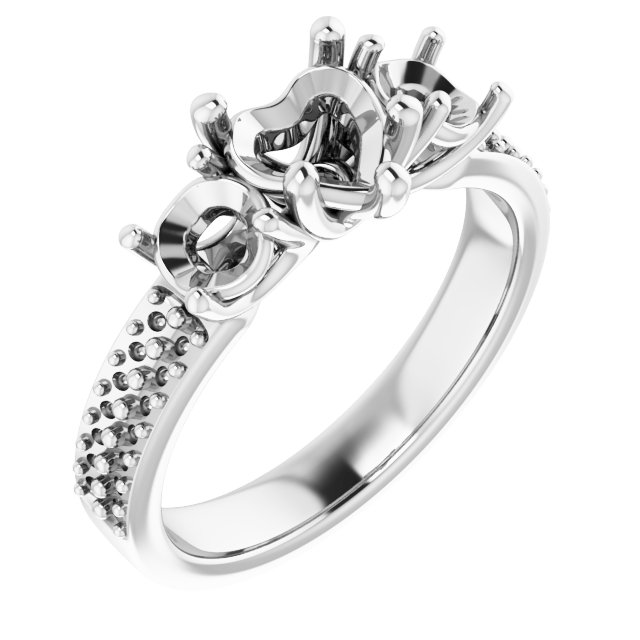Three-Stone Engagement Ring