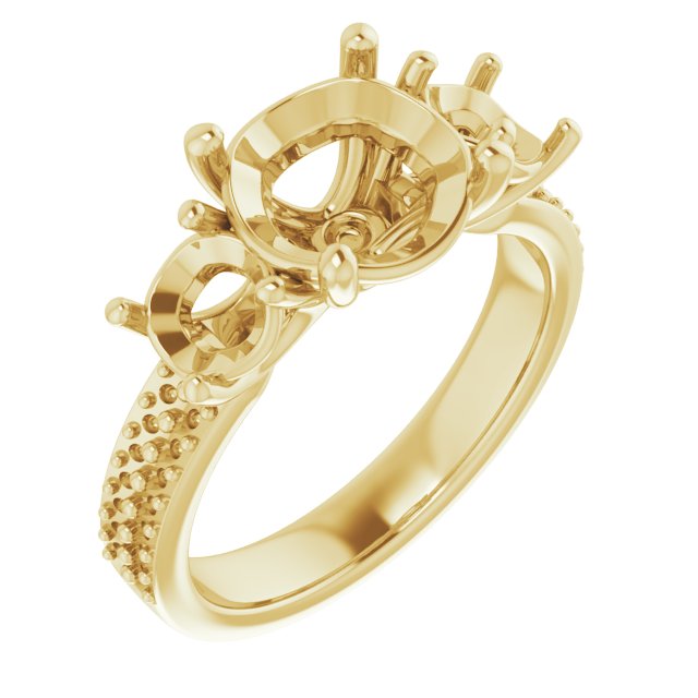 Three-Stone Engagement Ring