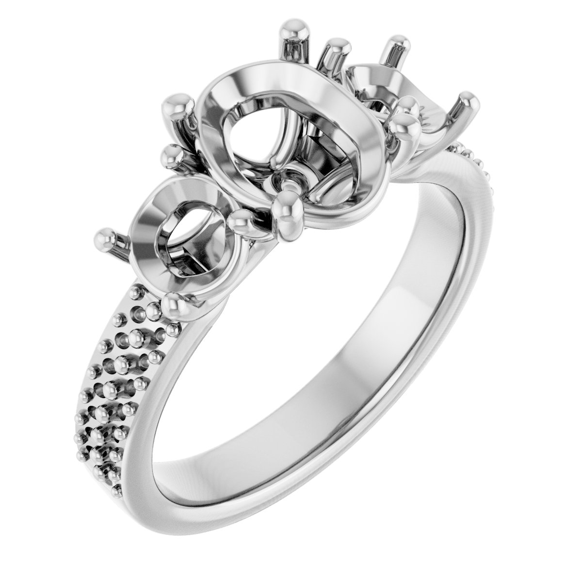 Three-Stone Engagement Ring