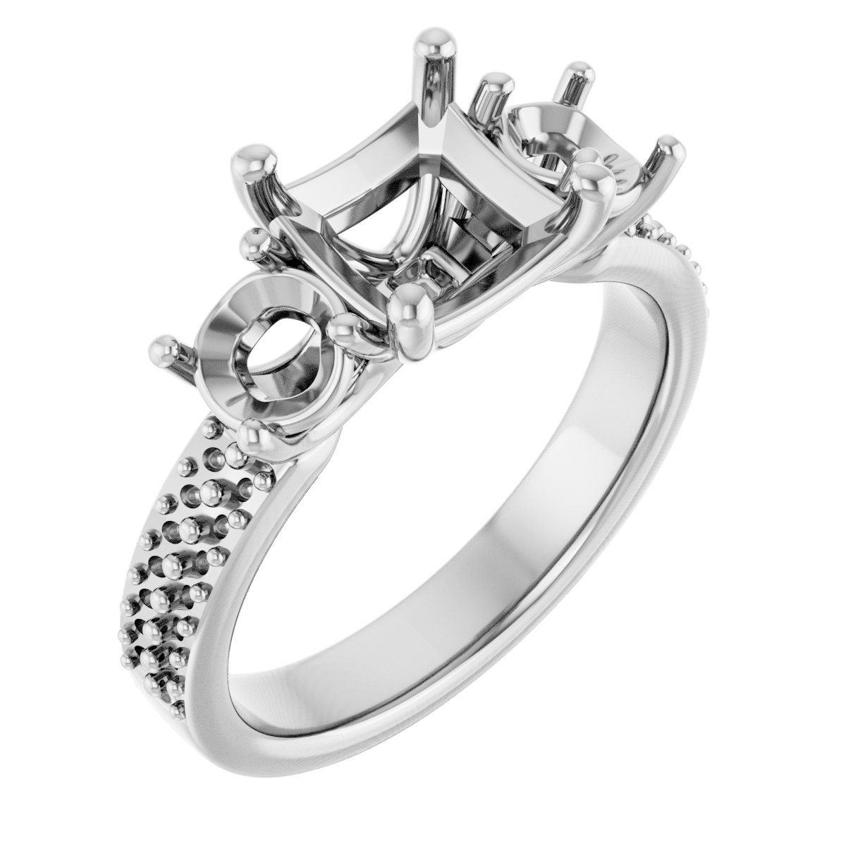 Three-Stone Engagement Ring