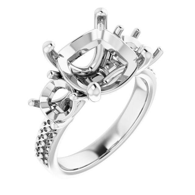 Three-Stone Engagement Ring