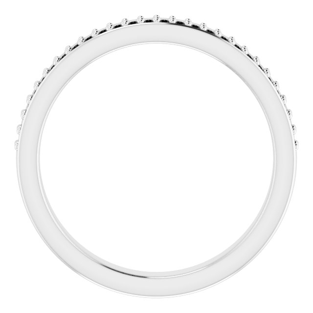 Band Mounting for 5 mm Square Ring view 2