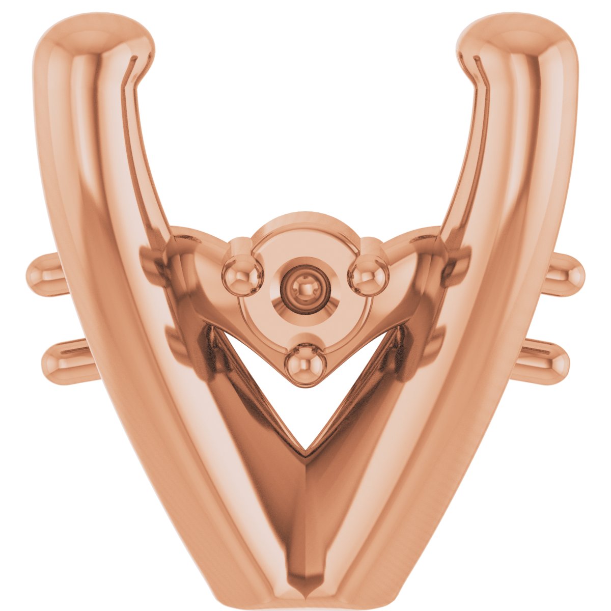 4-Prong Accented Shank Setting