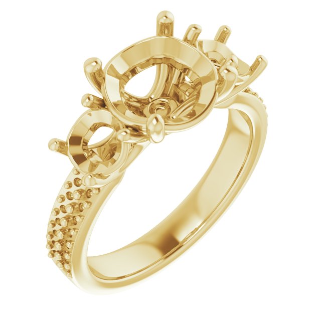 Three-Stone Engagement Ring