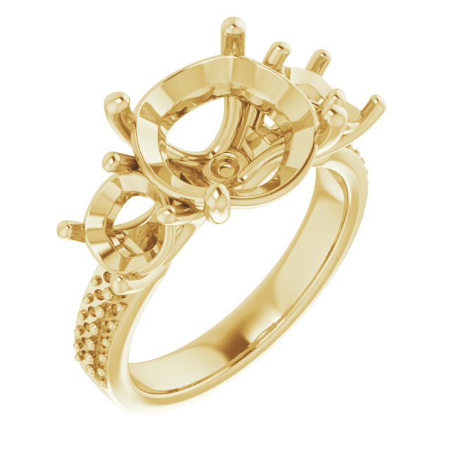 Three-Stone Engagement Ring