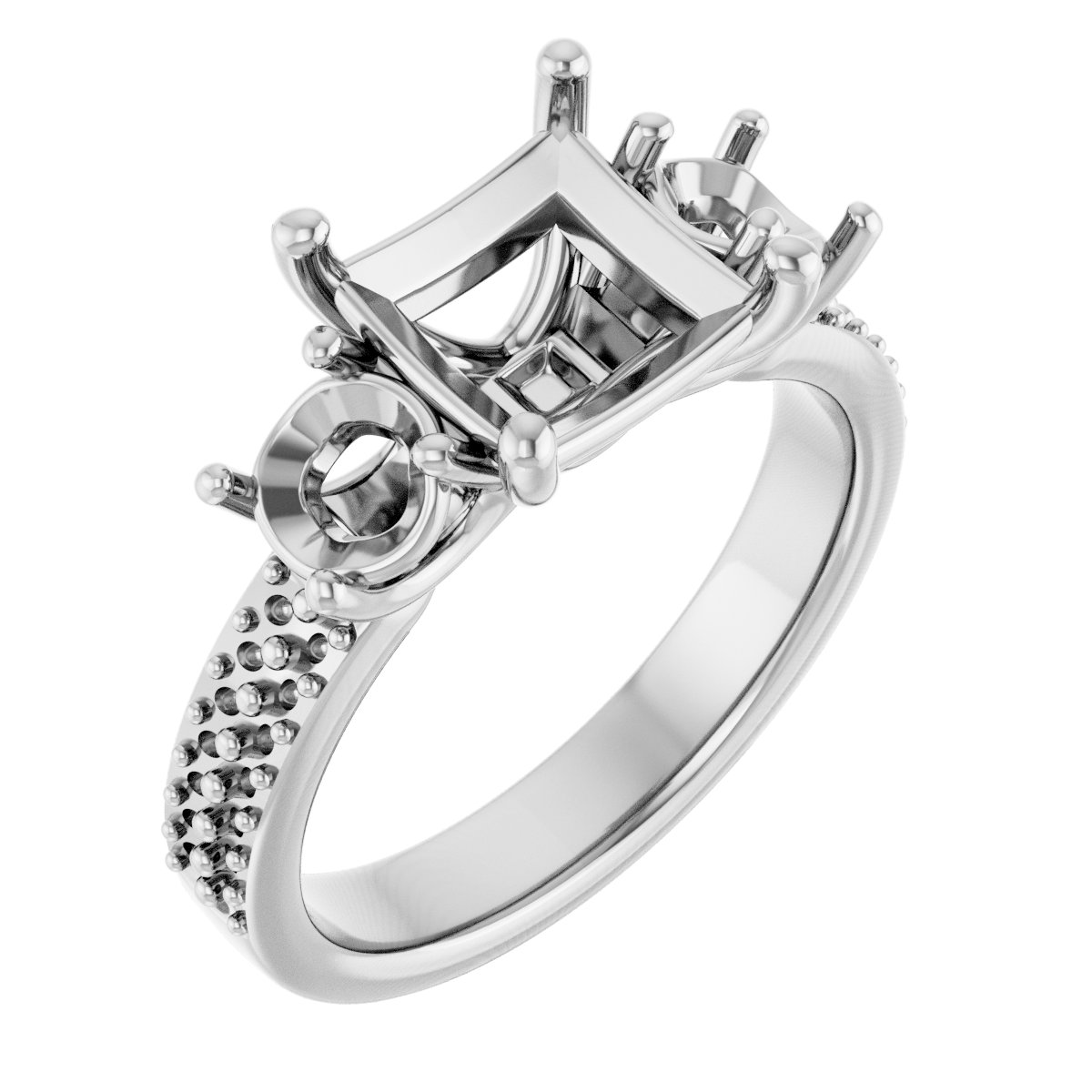 Three-Stone Engagement Ring