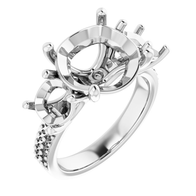 Three-Stone Engagement Ring