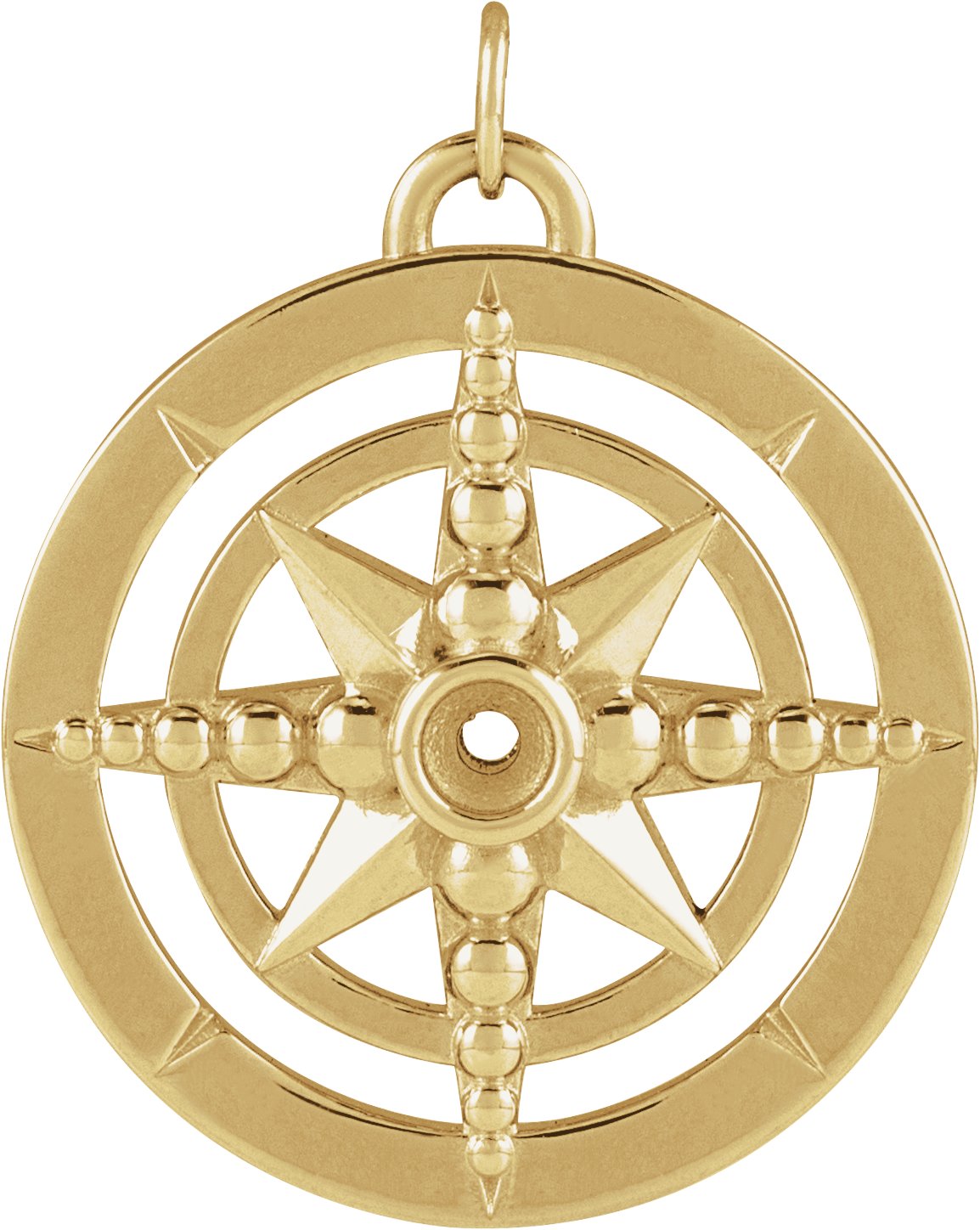 Compass Necklace or Pendant