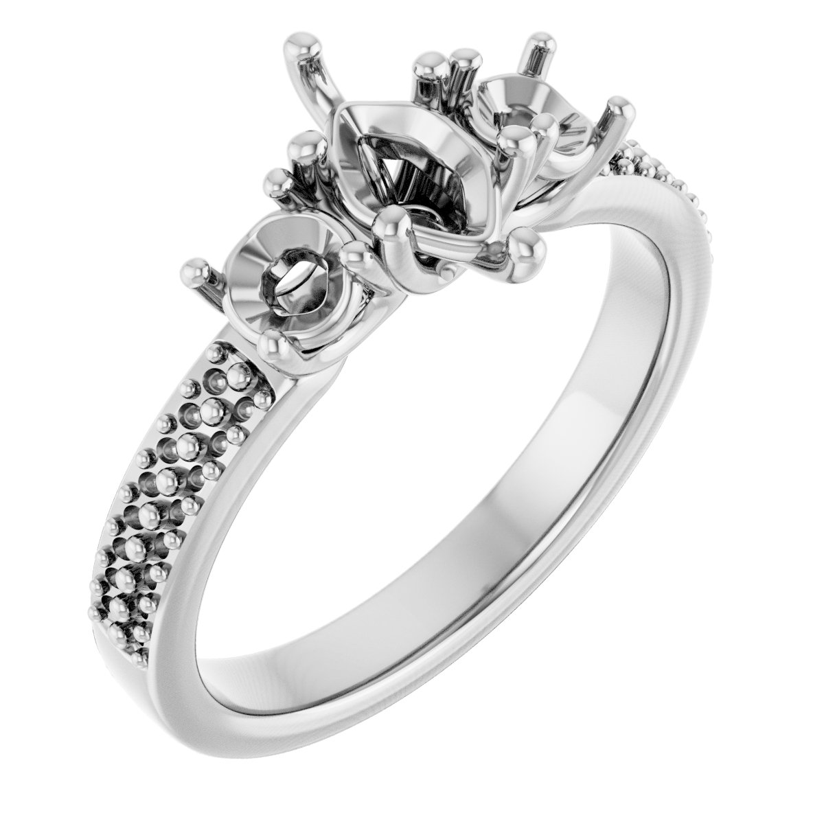 Three-Stone Engagement Ring